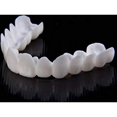 Upper Beauty Lower False Teeth Cover Veneers Denture Braces Oral Care Teeth Whitening Comfort Fit Veneers for Instant Smile