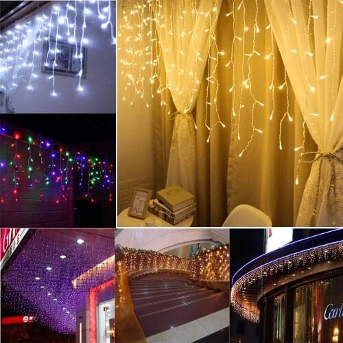 Curtain Holiday Lighting Led Christmas Decorations Home Lighting Christmas New Year 2021 Navidad Ornament Holiday Lighting 25