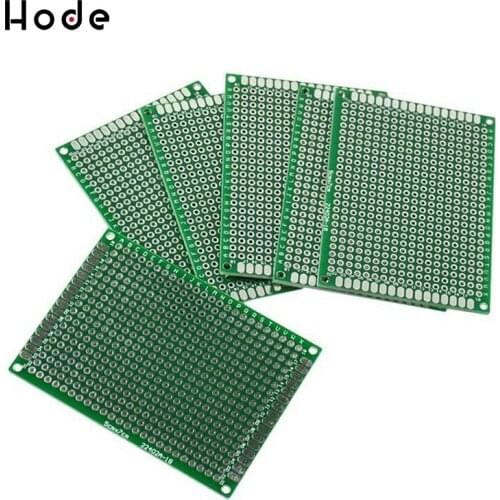 1/10PCS Double Side Prototype PCB Bread board Tinned Universal 2x8cm - 9x15cm