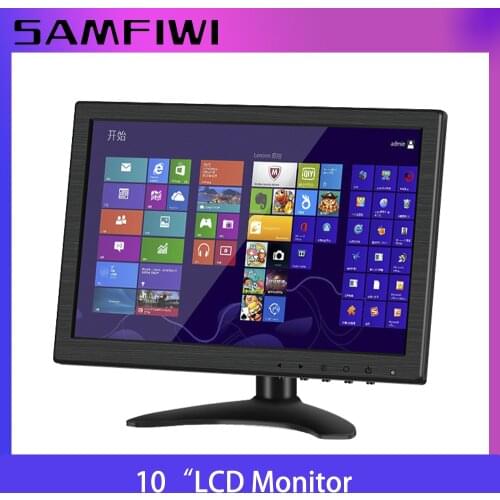 10 Inch Car Monitor HD LCD HDMI/VGA/AV/USB/SD TV&PC DVD Player Camera Car Rear View Headrest Monitor Parking Rearview System