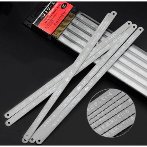 300mm 12-inch Mini Hacksaw Blade Stainless Steel Hand Saw Blade Frame 37MD