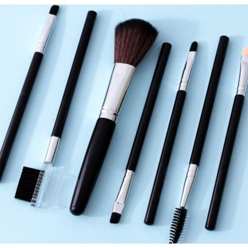 7pcs Makeup Brushes Tool Set Cosmetic Powder Eye Shadow Foundation Blush Blending Beauty Make Up Brush Maquiagem