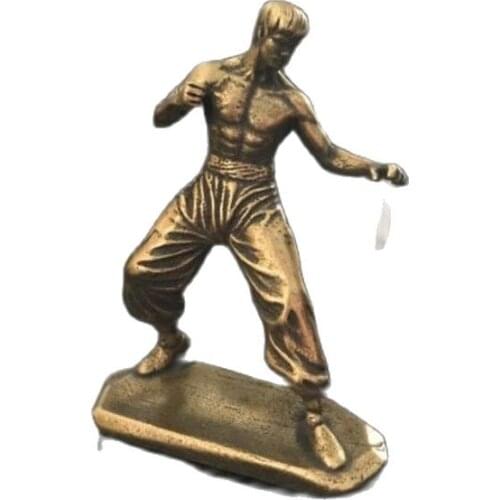 Antique Brass Bruce Lee ornaments
