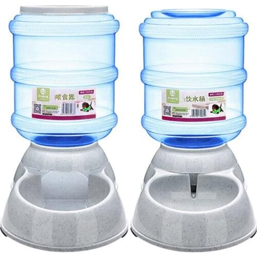 Pet Automatic Feeder Dog Cat Drinking Bowl For Dog Water Drinking Cat Feeding Large Capacity Dispenser Pet Cat Dog