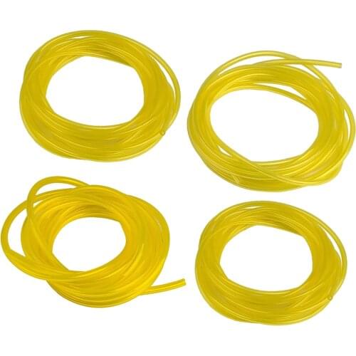 4 Sizes Gas Fuel Line Replace Yellow Each 4 Feet 16Ft Petrol Fuel Tube