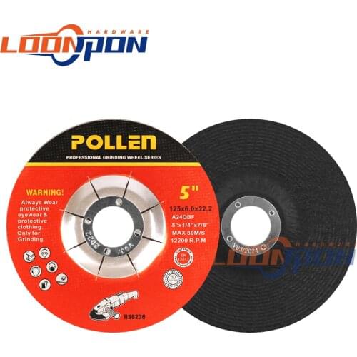 1-10Pcs 125mm/5inch Grinding Discs Metal Resin Cutting Wheels Wheel Flap Grinding Wheels Thickness 6mm Angle Grinder Wheel