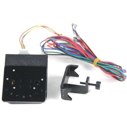 For drawing robot machine lettering XY-plotter DIY motor pen ball-point pen kit with clip clamp wires square rail inside