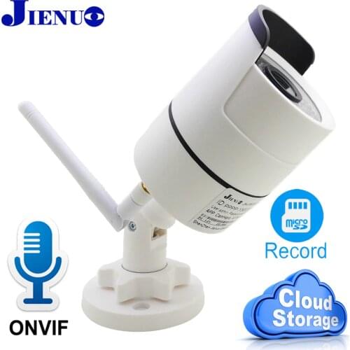 JIENUO Cloud Storage Camera Wireless IP Cam HD Audio Cctv Surveillance IPCam Wifi Outdoor Waterproof Infrared 2MP Home Security