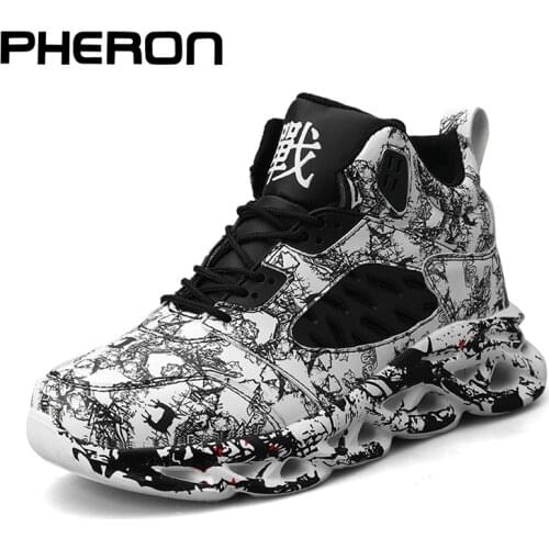 Fashion Running Shoes for Men Damping Mens Sneakers Comfortable Sports Man Jogging Footwear Outdoor Walking Fitness Trainers