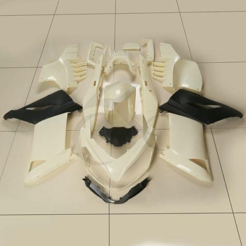 Motorcycle Unpainted Injection Mold Fairing Bodywork Kit For Kawasaki Concours ZG1400 2008-2009
