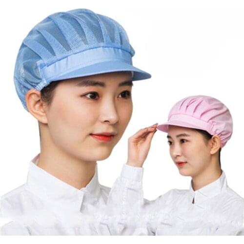 New Elastic Kitchen Work Hat Men Women Uniform Chef Hat Restaurants Accessories Dustproof Cooking Cap Breathable Hotel Cook Cap