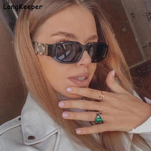 2021 New Irregular Frame For Women Men Fashion Sunglasses Luxury Black Retro Glasses Lunette Femme Steampunk Cat eye Goggles