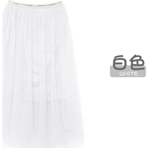 X2003 New Girls Ballet Dancing Skirt Childrens Mesh Dress Big Childrens Cake Pleated Bubble Skirt Performance Dancing Costumes