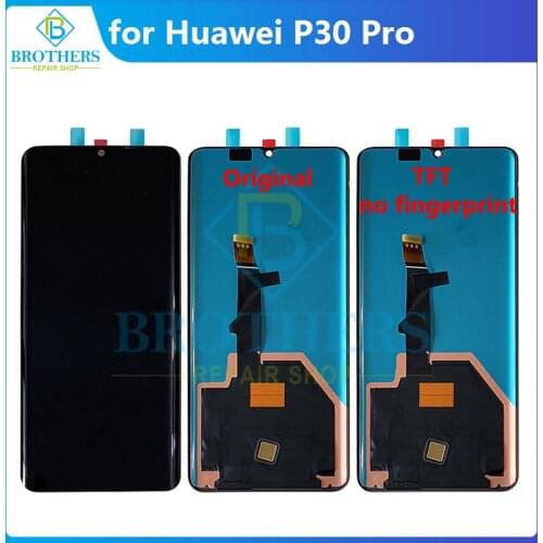 Original for Huawei P30 Pro LCD Screen LCD Display for Huawei P30 Pro VOG-L09 VOG-L04 LCD L29 Touch Screen Digitizer Phone Part