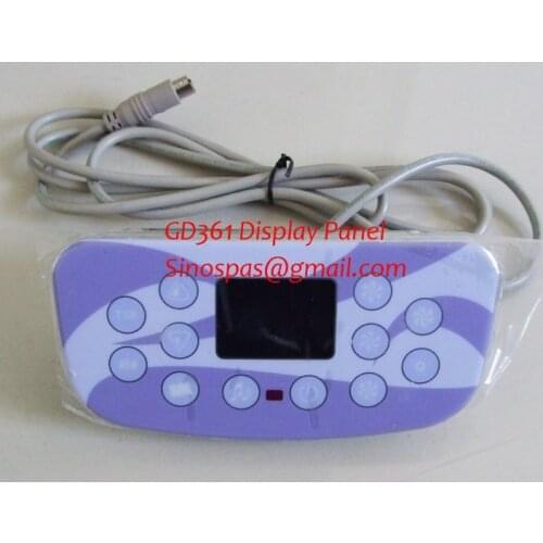 Hot tub spa Controller Keypad Display Panel GD361with 7 Pins