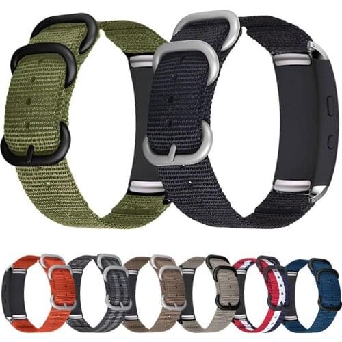 Watch band For Samsung Gear Fit2 Pro fitness Watch bands Nylon Wrist Strap For Samsung Gear Fit 2 Pro SM-R360/365 Bracelet Strap