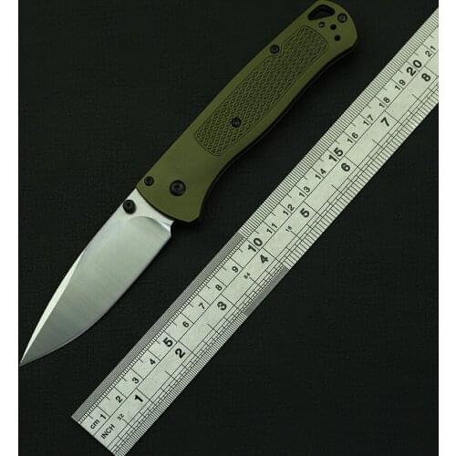 Outdoor 537 Pocket Folding Knife 3V Blade Aluminum Handle Portable Camping Hunting Survival Kitchen Practical Fruit Cut EDC Tool