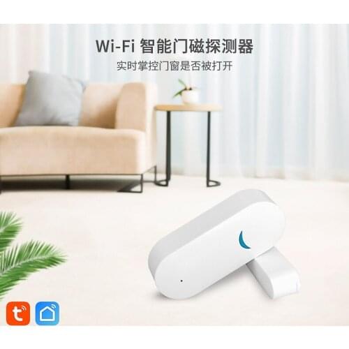 Home Security WiFi Smart Door Window Sensor Detector Burglar Alarm APP Ctrl Lot smart home automation smart home