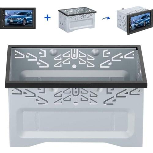Universal Car Stereo Radio Double Din DVD Player Fitting Cage Mounting Frame Kit