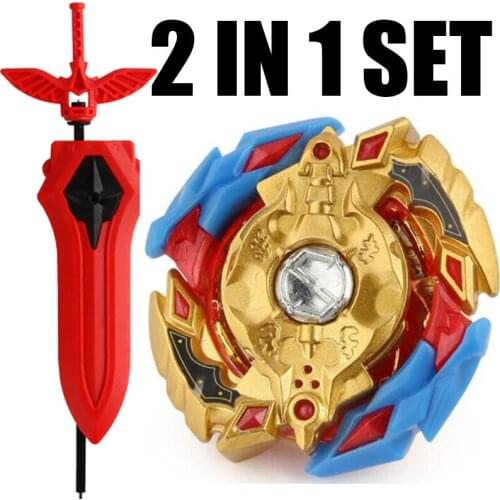GOLD Special Edition Legend Spriggan / Spryzen Spinning Top Burst STARTER w/ Launcher B-86 Toy Kids With Sword Launcher
