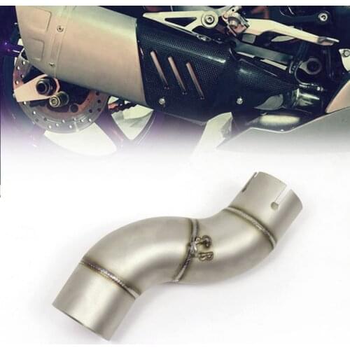 1pc Motorcycle Exhaust Pipe Middle Link Pipe Connector Adapter Motorcycle Muffler Modified Escape Accessories for Yamaha R6