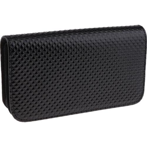 3 Kinds of Patterns PU Leather Hair Scissors Shear Case Hairdressing Tool Pouch