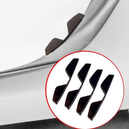 4pcs/set PVC Car Door Edge Guards Bottom Corner Anti-scratch Protector Strips For Porsche 911 918/Cayenne/Macan/Macan S/Panamera