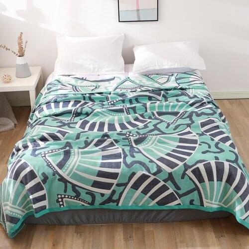 5 Layers Home Bedding Blanket Sofa Cover Plaid Bedspread Pillowcase Gauze Bed Quilt