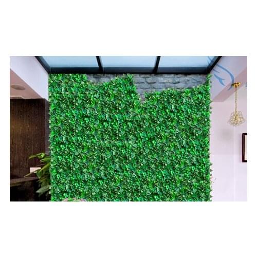 80CM 2pcs/lot Bar Restaurant Wall Decoration Artificial Plastic Simulation Climbing Vine Green Leaf Ivy Rattan Home Decor plants