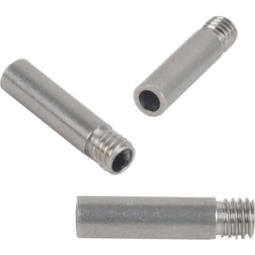 Anet 3Pcs M6*25mm ET5 ET4 Stainless Steel Nozzle Feed Throat 1.75mm Filament For ET4/ET4X/ET4 PRO/ET5/ET5 PRO 3D Printer parts