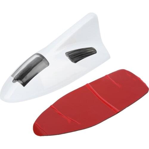 Car Solar Powered LED Warning Light Outdoor Antenna Lamp Alarm Light Car Accessories White