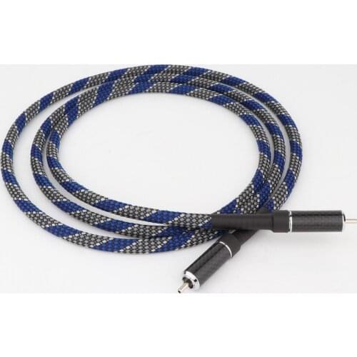 One Piece Audio Digital Coaxial Cable Connection Line Power Amplifier Front Rear Signal Cable