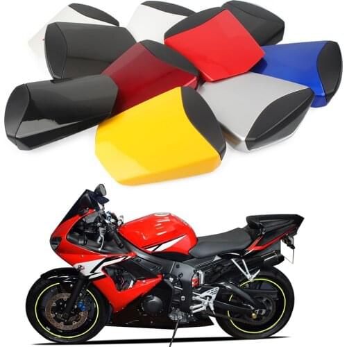 Motorcycle Seat Cover Rear Pillion Passenger Cowl Back Cover Fairing For Yamaha YZF R6 2003 2004 2005
