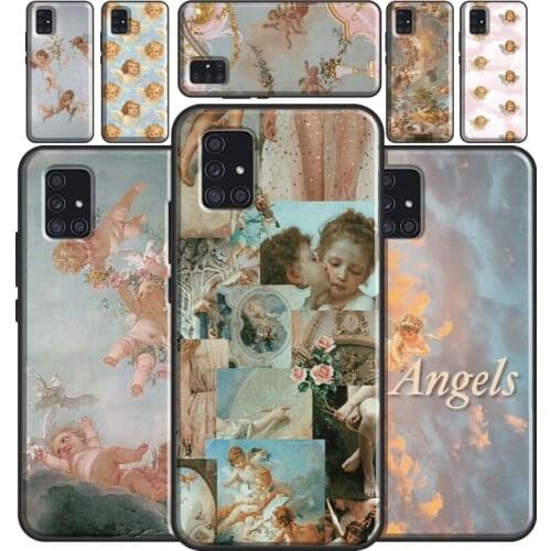 Renaissance Angels Case For Samsung A51 A71 A41 A31 A11 A12 A32 A42 A52 A72 A21S A20e A50 A70 A02S A20S A30S