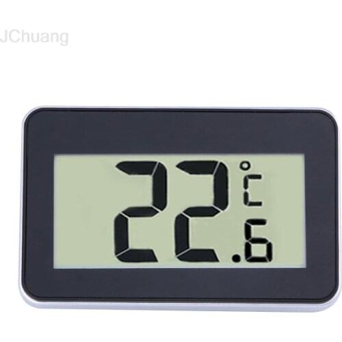 TS-A95 Mini LCD Digital Thermometer Hygrometer Waterproof Electronic Thermometer Refrigerator Temperature