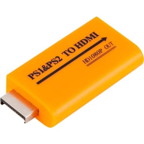 For PS1 To HDMI PS2 To HDMI HD for PS1/PS2 To HDMI Upgrade Supports 1080P Output