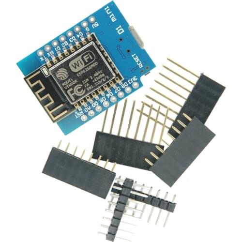 ESP8266 ESP12 ESP-12 WeMos D1 Mini Module Wemos D1 Mini WiFi Development Board Micro USB 3.3V Based On ESP-8266EX 11 Digital Pin