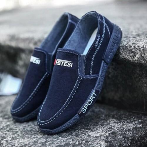 2021Men Shoes Canvas Sneakers Men Casual Shoes New Loafers Fashion Trend Driving Flats Male Footwear Zapatillas Hombre