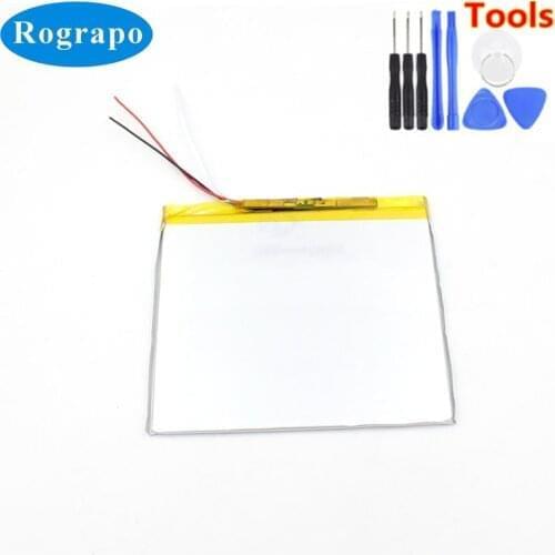New 3.7V 5000mAh 3098120 Battery For 7 inch 8 inch 9inch 10inch Tablet PC POWER BANK 30100120 Accumulator 3-wire+tools
