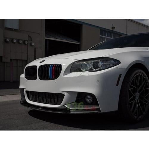 Fit For Lip Bmw F10 Performance Spoiler F18 M-tech Carbon Fiber Front Shovel