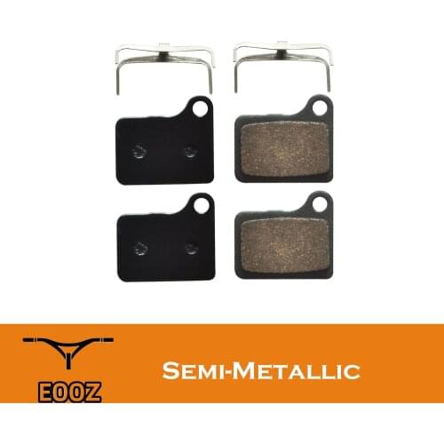 EOOZ 2 Pairs Semi-Metallic bicycle DISC BRAKE PADS For Shimano Deore M555 C900/901 Nexave