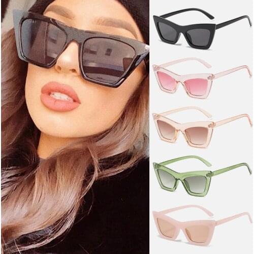Fashion Cat Eye Ladies Sunglasses Leisure Vacation Riding Driving Accessories Beach Spectacles Oculos Sol Feminino
