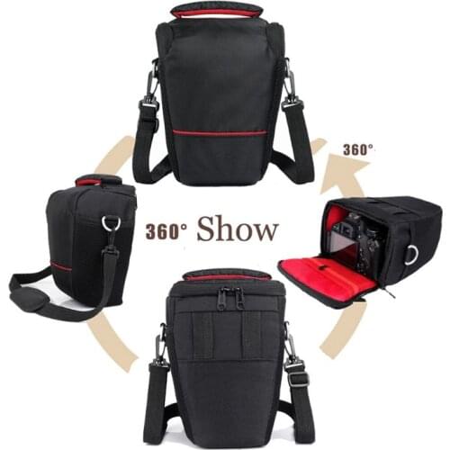 DSLR Camera Bag Case For Canon EOS 4000D M50 M6 200D 1300D 1200D 1500D 77D 800D 80D Nikon D3400 D5300 760D 750D 700D 600D 550D
