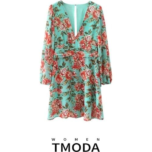 T MODA Summer Dresses With Print