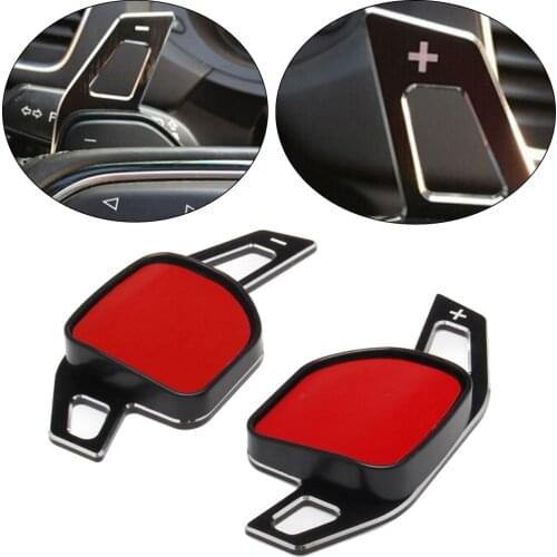 Pair Steering Wheel Shifter Paddle Shift Extension Fit for Audi A3(2013-2016), A4L(2013-2016), A5(2012-2016), A6L(2012-2018)