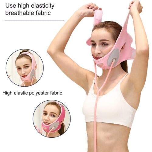 V Shape Face Sliming Lift Up Reduce Double Chin Air Facial Lifting Compression Chin Beauty Facial Thin Skin Care For Woman #S-a2