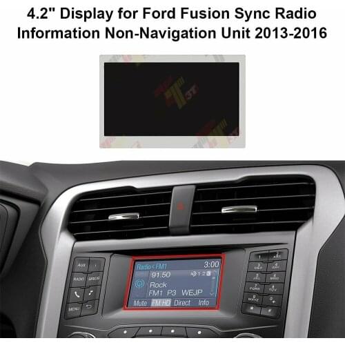 4.2" Dashboard LCD Display for Ford Focus Fusion Sync Radio Information Non-Navigation