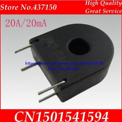 100pcs/lot ,20A/20mA micro precision current transformer current sensor