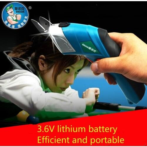 Fabric LEATHER TOOLS 220V 3.6V Lithium Charging INDUSTRIAL Electric Sewing Scissors LG6278