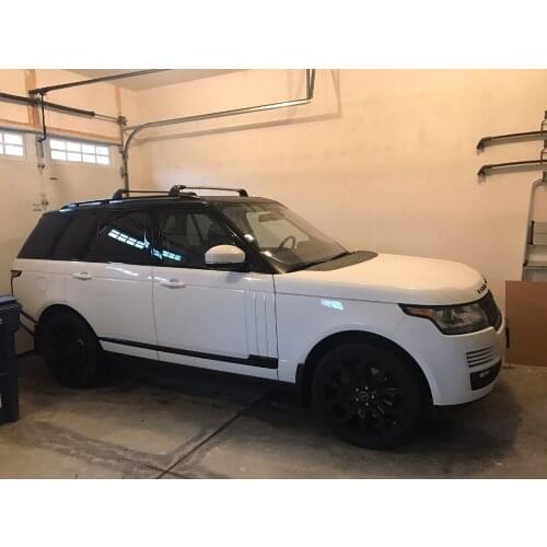 4Pcs left right front rear Aluminium roof rack rail crossbar cross bar fits for L-a-n-d R-o-v-e-r Range Rover 2013-2020